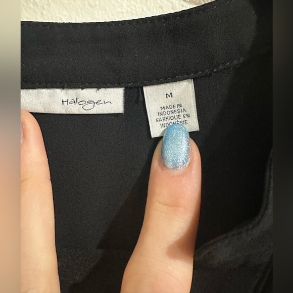 Hagogen Black Business Blouse - Picture 2 of 5